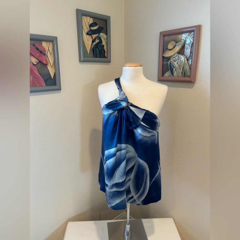 NEW silky off one shoulder blouse